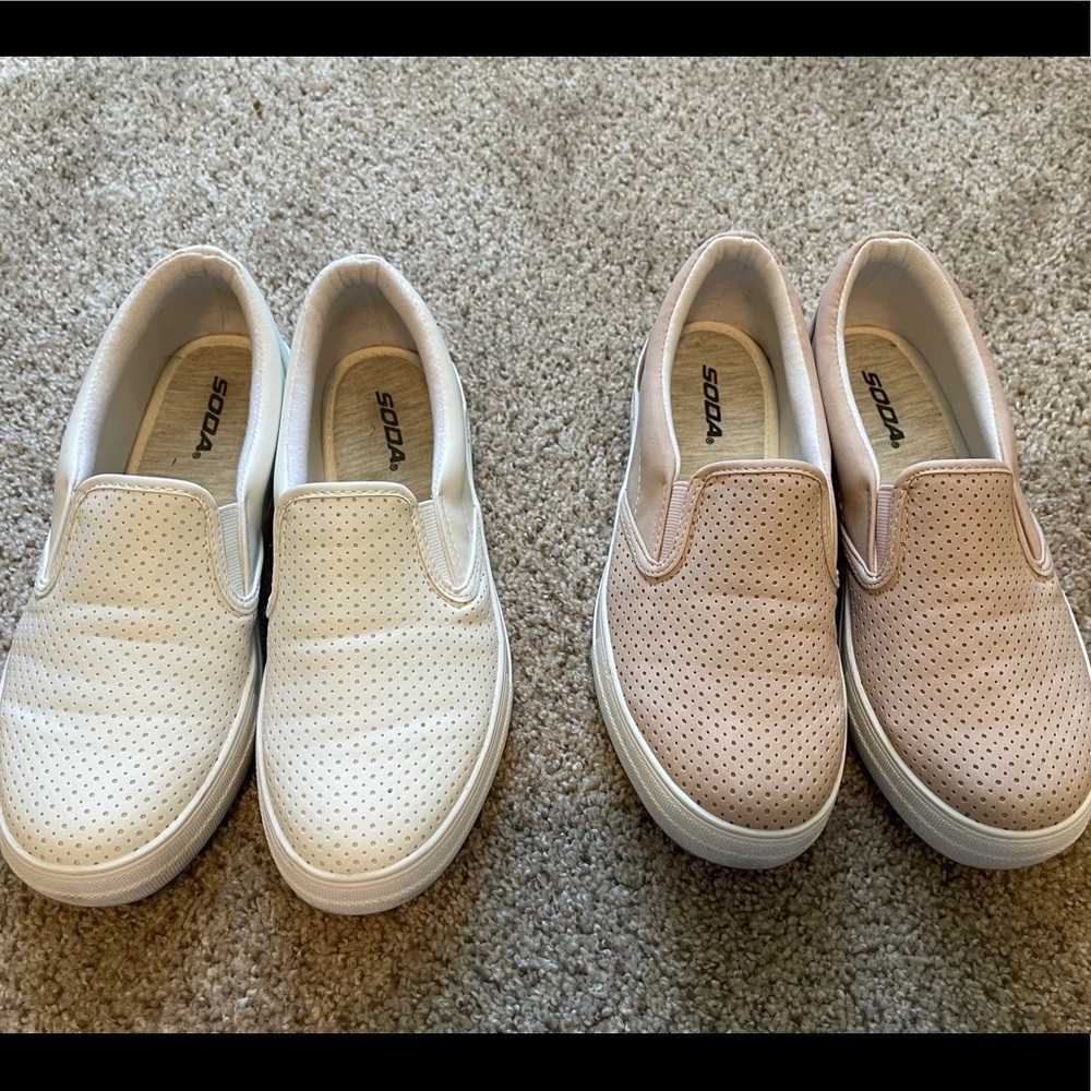 Soda Memory Foam Platform Sneakers